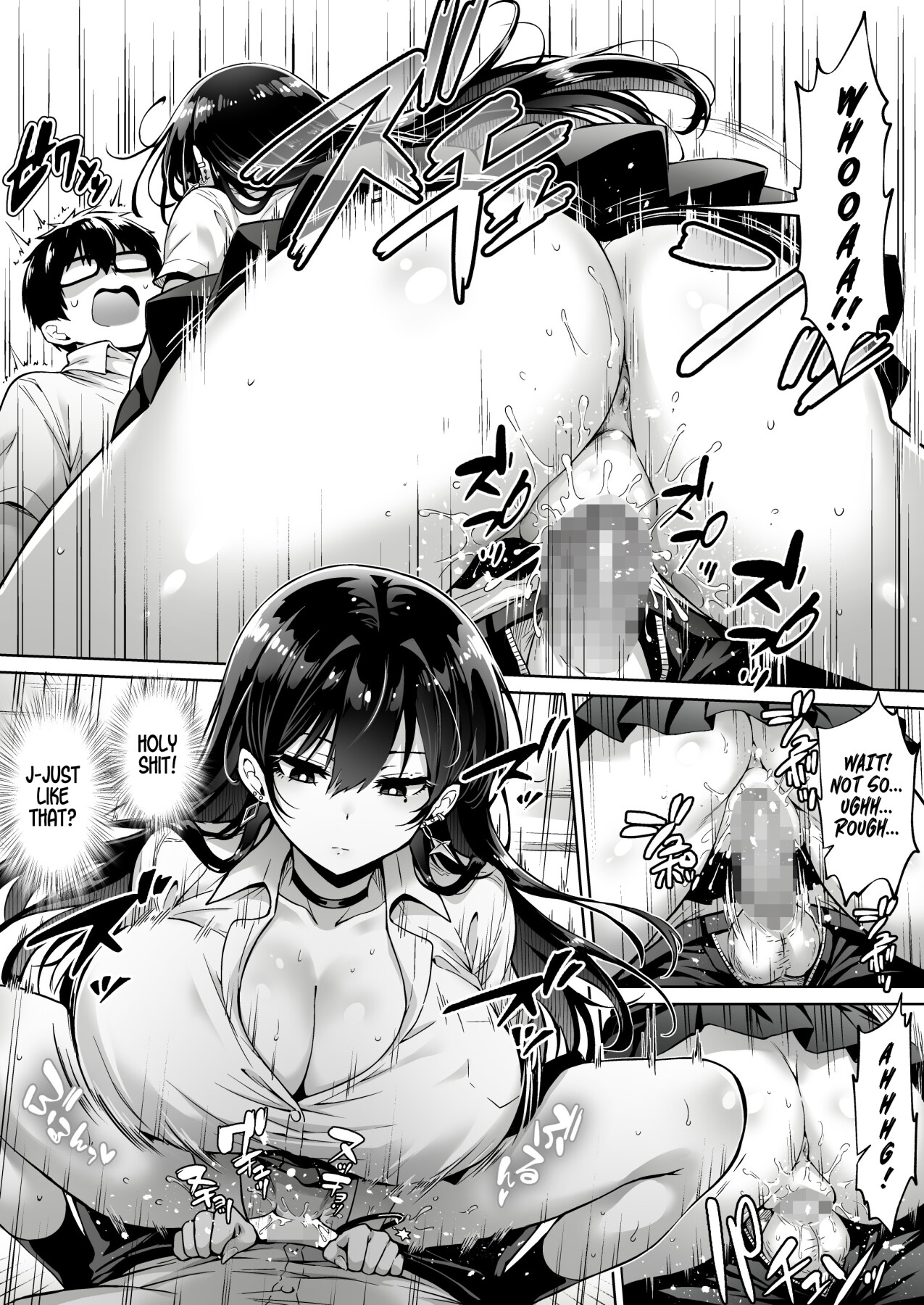Hentai Manga Comic-A gyaru showed up at my place and stole my virginity.-Read-11